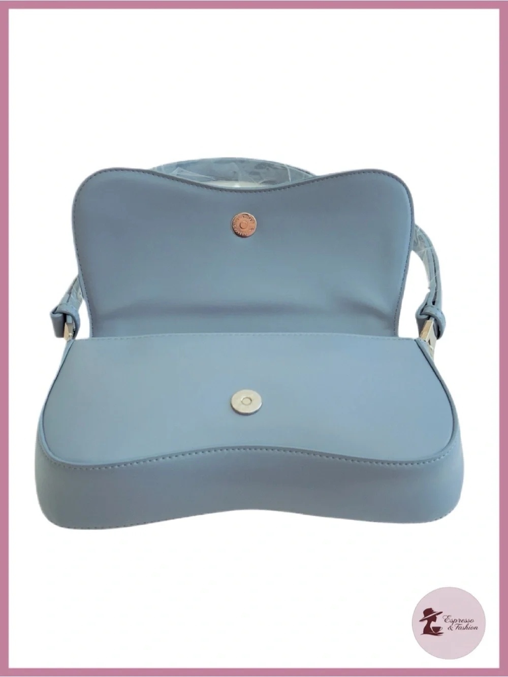 NWT Max Baguette Blue Shoulder Bag - Picture 7 of 11